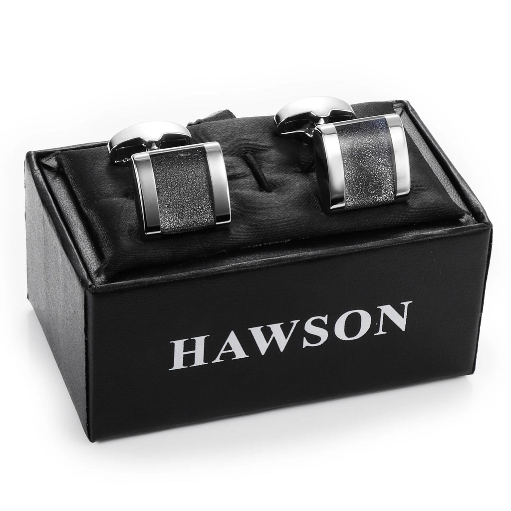 Cufflinks For Men with Gift Box, Handmade with Dichroic glass, Match Suits Cuffs Daily Use Dress for Men and Businessmen