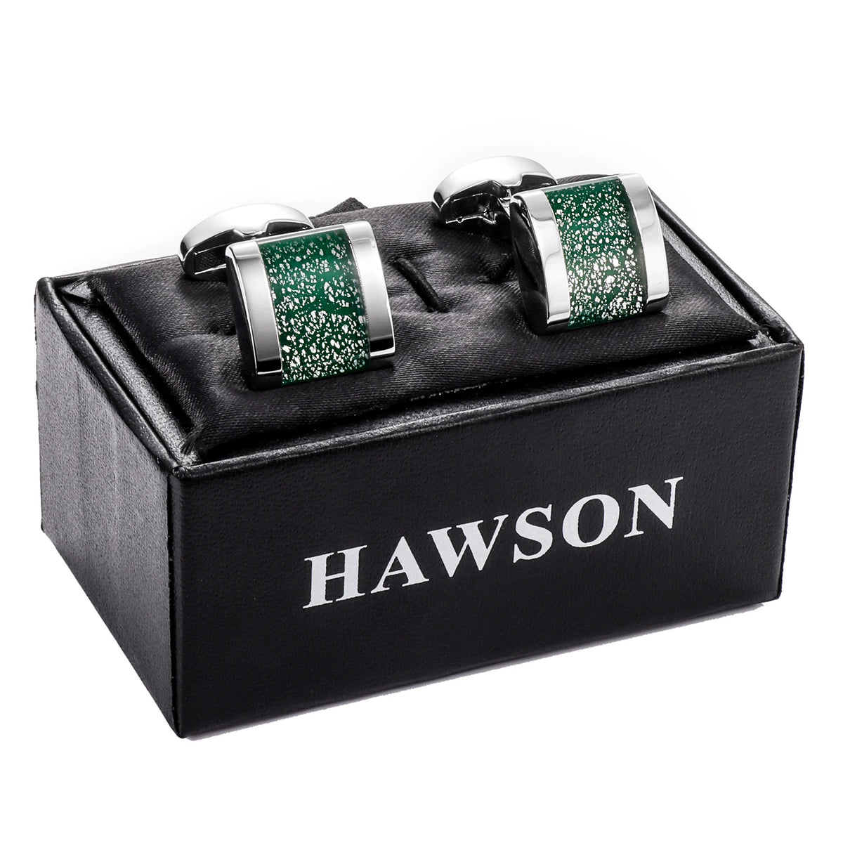 Cufflinks For Men with Gift Box, Handmade with Dichroic glass, Match Suits Cuffs Daily Use Dress for Men and Businessmen