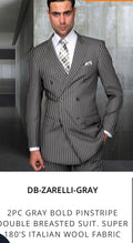 DB-Zarelli Gray (Style: DB-Zarelli)(Modern Fit)