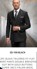 SD-100-BLACK (Modern Fit)