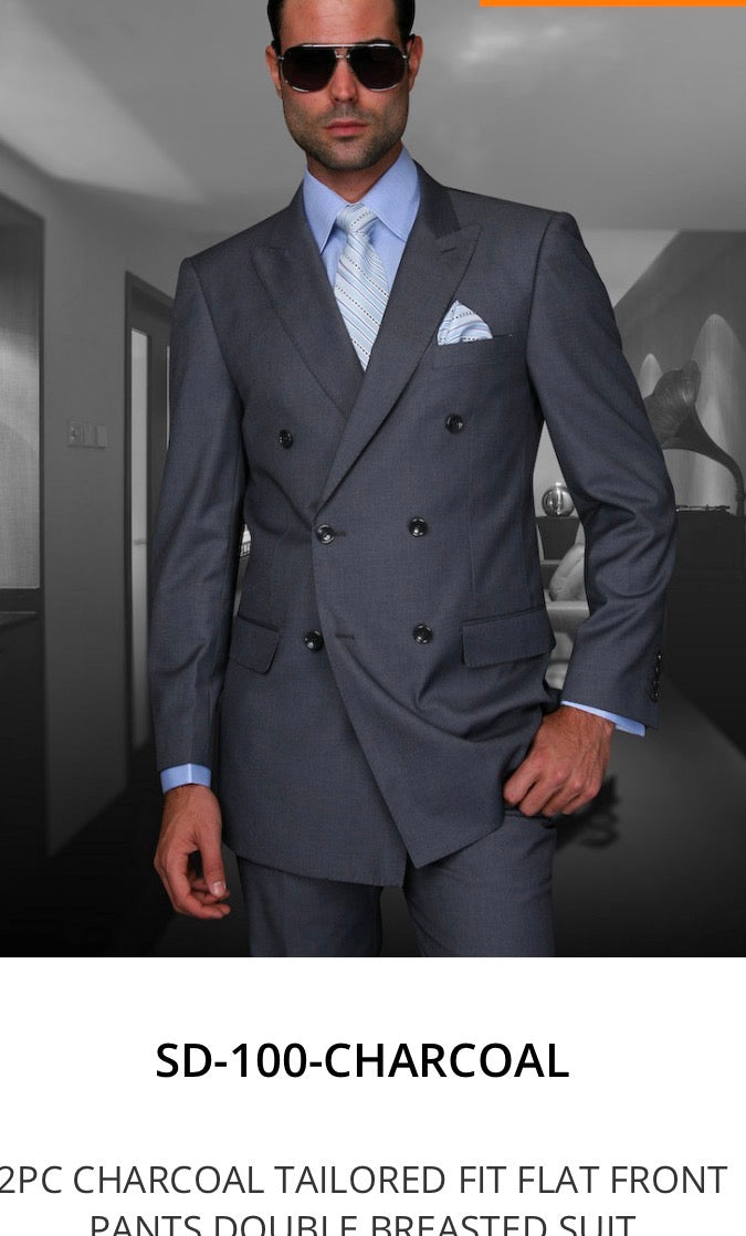 SD-100-CHARCOAL (Modern Fit)