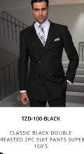 TZD-100-BLACK (Modern Fit)