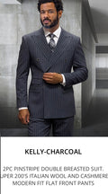 KELLY-CHARCOAL (Modern Fit)