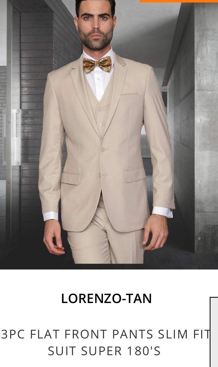 LORENZO-TAN Slim fit