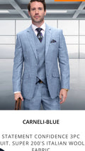 CARNELI-BLUE (Modern Fit)
