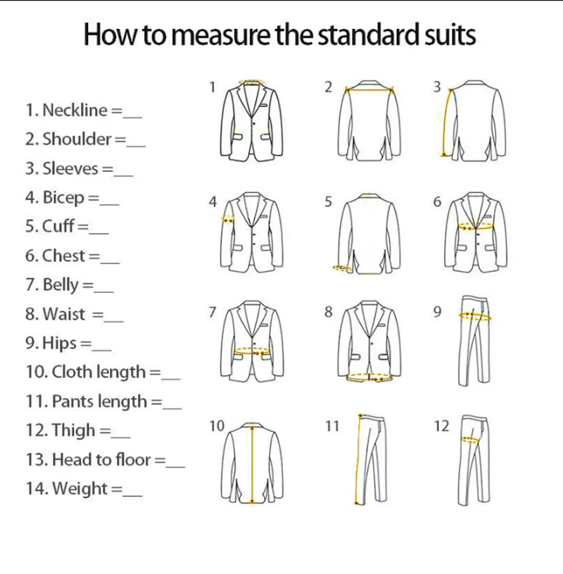 African-Style Men's Suit — 2-Piece Tailored Tuxedo for Weddings, Grooms, Parties, and Formal Dinners