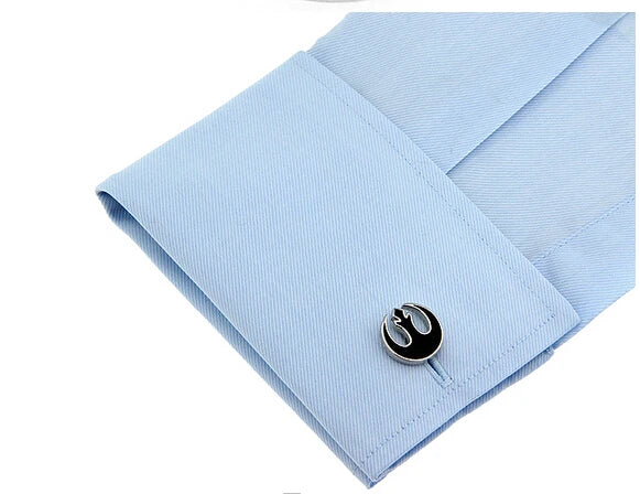 Movie Design Star Cufflinks For Men Quality Copper Material 2 Colors Option Cuff Links Wholesale&retail