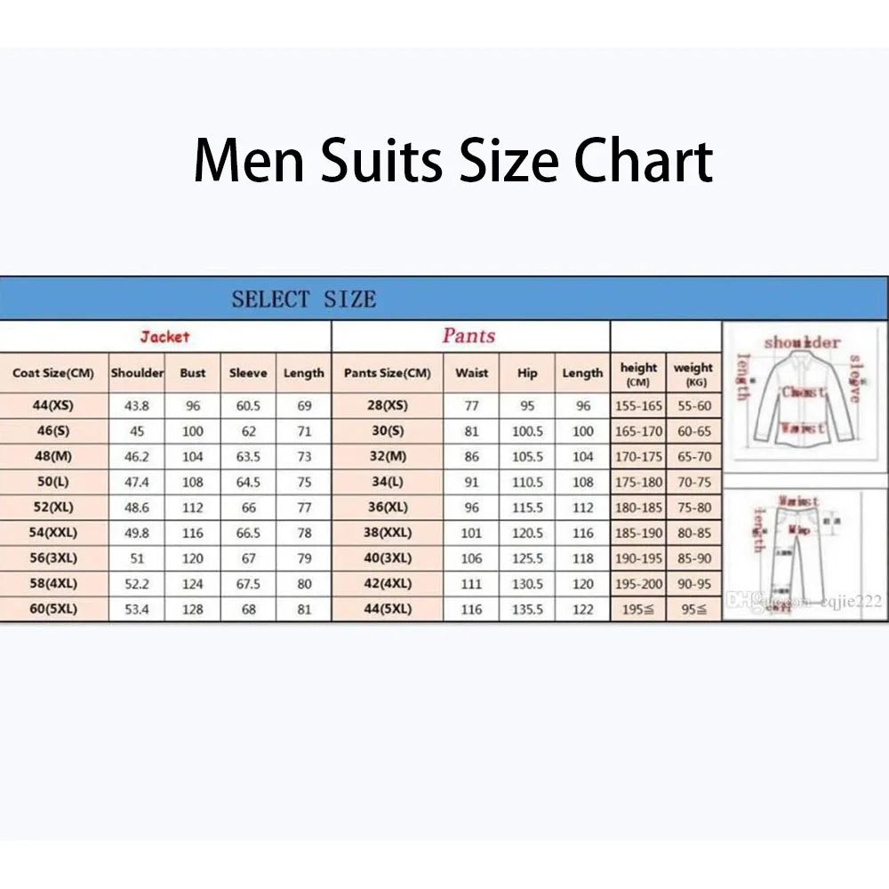 Classic White Men's Tuxedo Suit Black Satin Shawl Lapel 2 Piece Jacket+Pants Slim Fit Prom Wedding Formal Gentlemen Costume