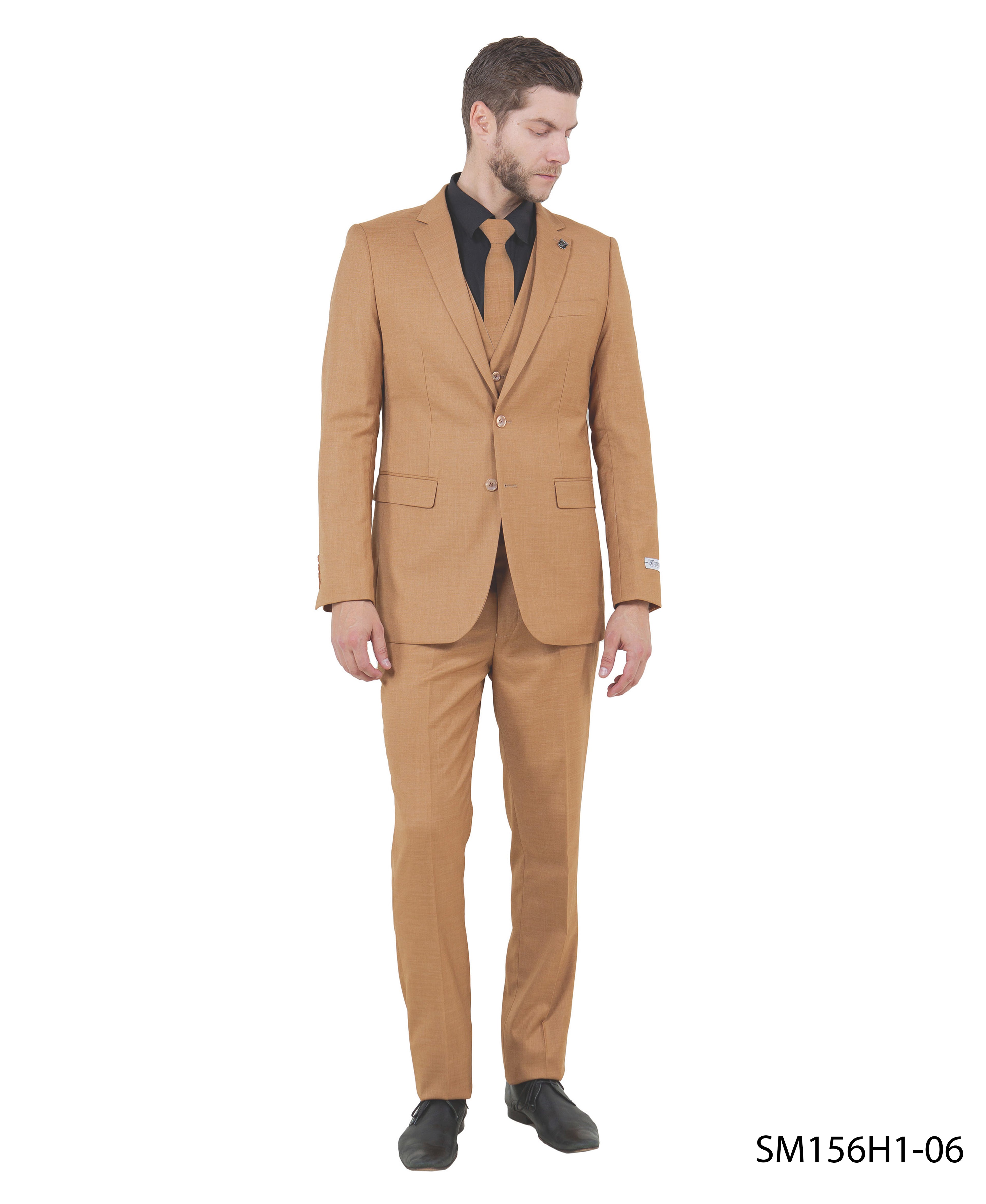 Mens-suit Solid by Stacy Adams Aqua