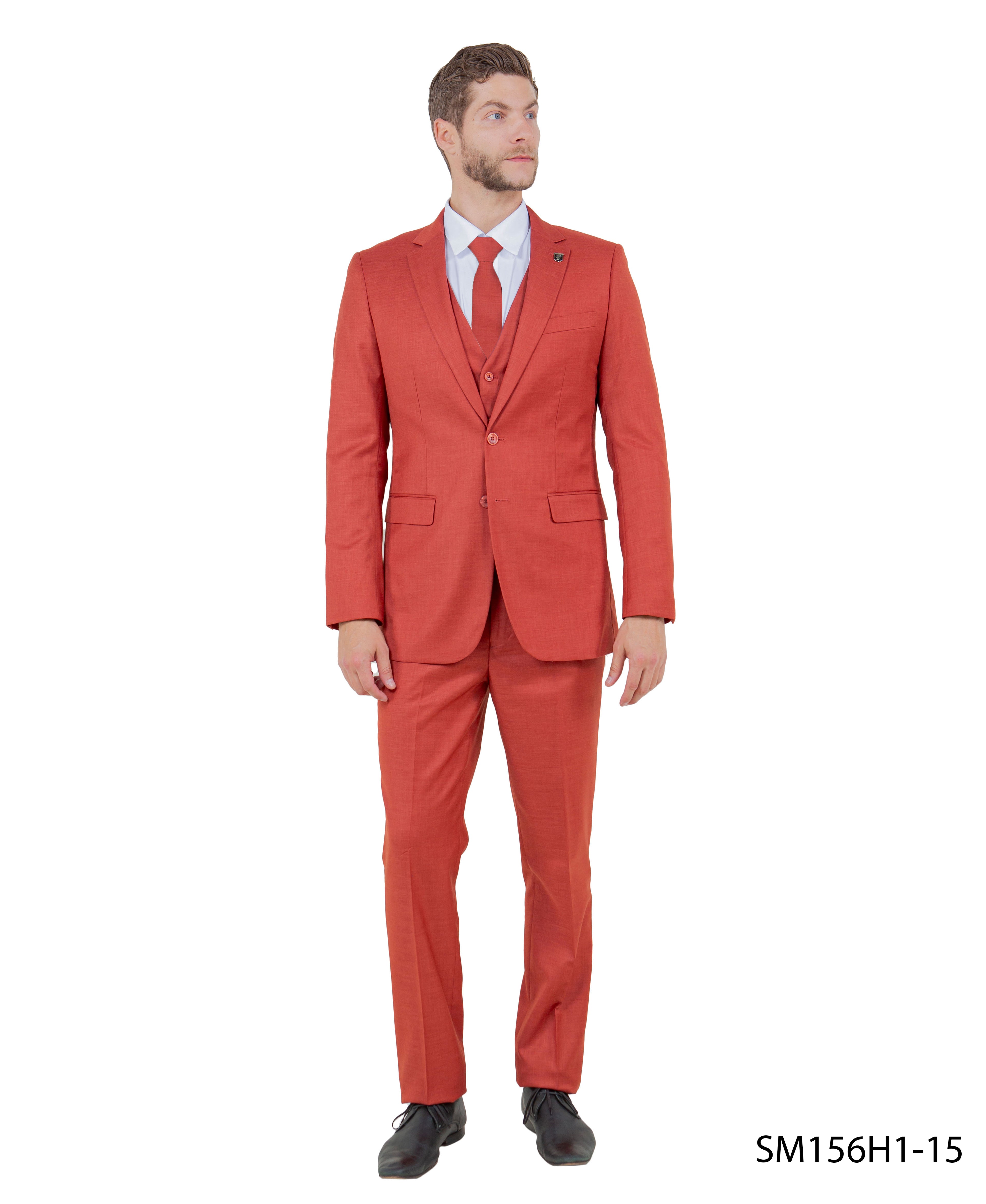 Mens-suit Solid by Stacy Adams Aqua