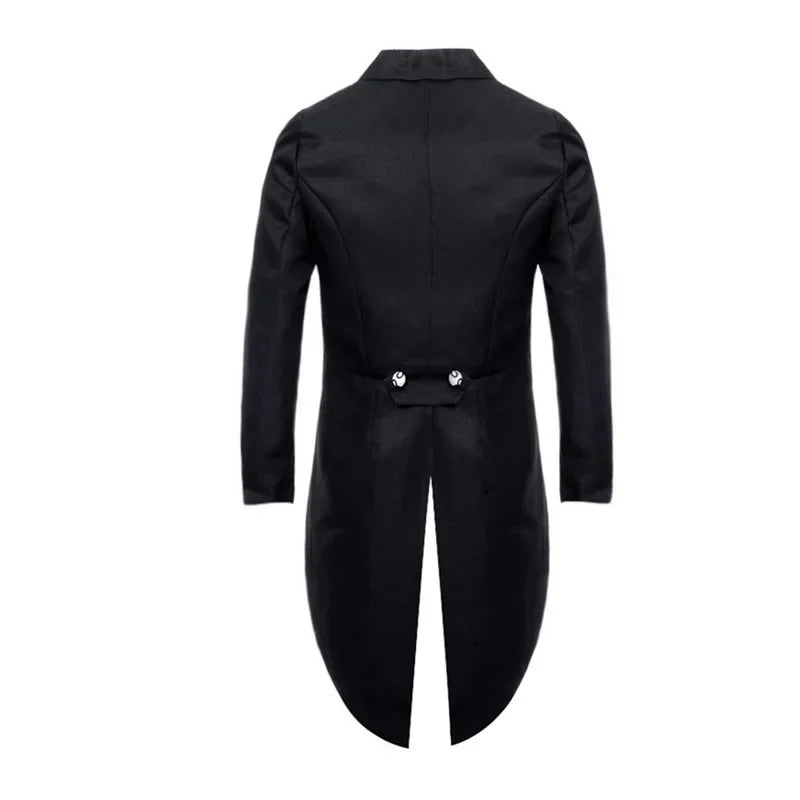 Men's Tuxedo Suits Set Classic Formal Tailcoat Tuxedo 2 Pcs Sets Women Fashion Party Wedding Prom Clothing Male (Jacket+Pants)